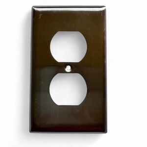 Satin Nickel Metal Wall Plate - Duplex Outlet Cover Lot 🏠